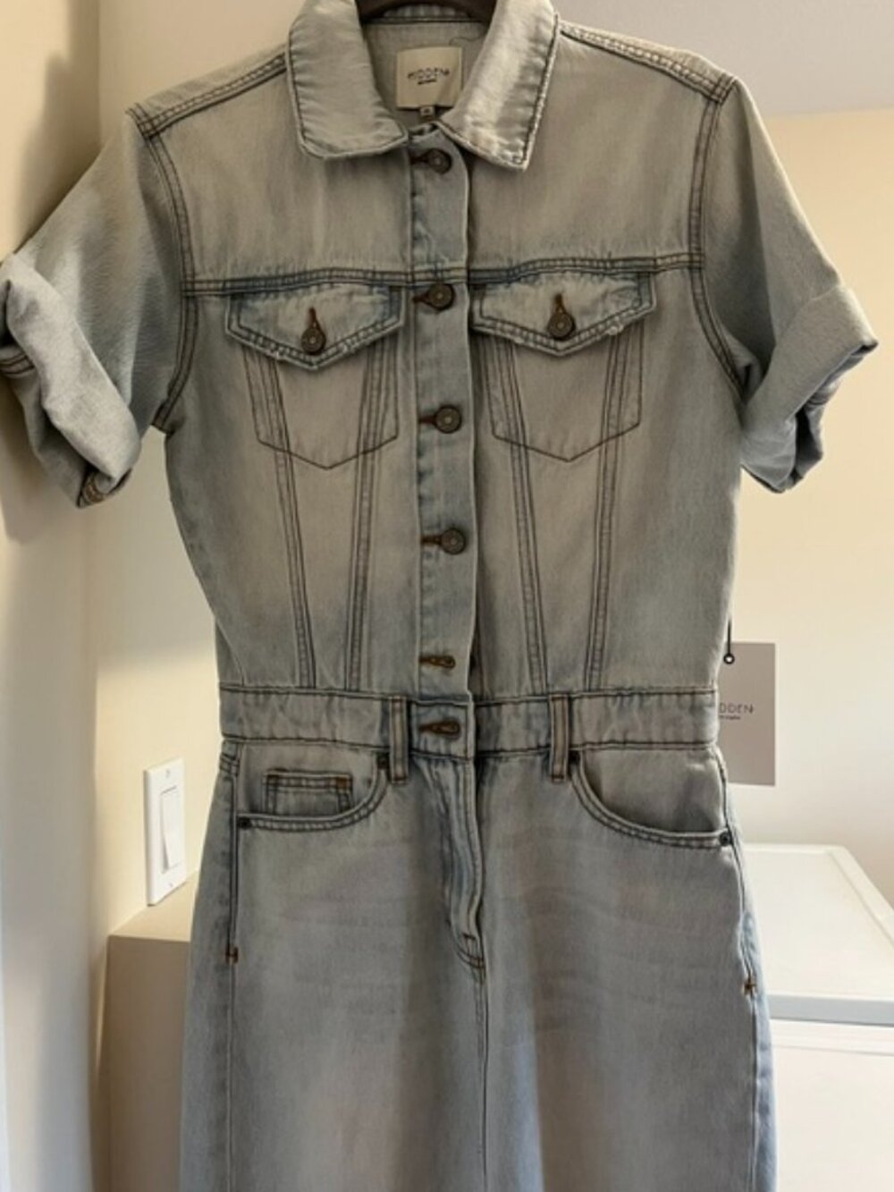 Hidden Jeans Los Angeles denim dress.